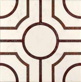 Skalini Metal Stone напольная плитка Alcamo (White)-2/5 (ACM (W)-2/5) 30.5*30.5