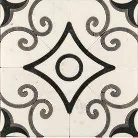 Skalini Metal Stone напольная плитка Alcamo (White)-4/6 (ACM (W)-4/6) 30.5*30.5