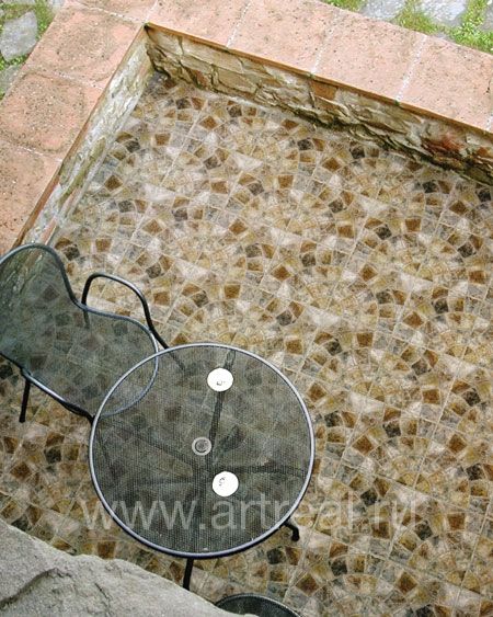 Интерьер коллекции керамогранита Color Stone завода RHS (Италия)