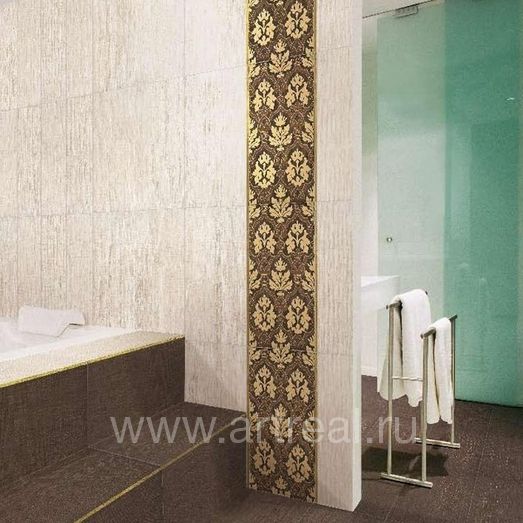 Интерьер коллекции керамогранита Atelier завода RHS (Италия)