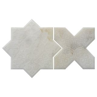 Skalini Artistic Stone Pantheon мозаика Pantheon (White)-2 PNT (White)-2 13*13