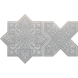 Skalini Artistic Stone Pantheon мозаика Pantheon (White Grey)-1(I) PNT (White Grey)-1(I) 13*13