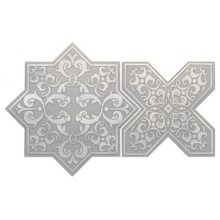 Skalini Artistic Stone Pantheon мозаика Pantheon (White Grey)-2(I) PNT 13*13