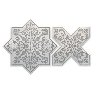 Skalini Artistic Stone Pantheon мозаика Pantheon (White Grey)-3 PNT (White Grey)-3 13*13