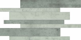 Ariana Convivium декор Composizione Listelli Cemento/Cenere Rett. 7011340 45*30