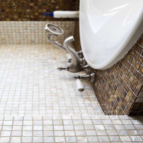 Мозаика Natural Mosaic Shell в интерьере