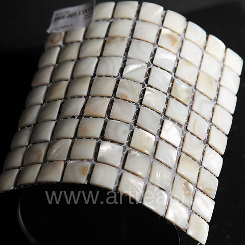 Мозаика Natural Mosaic Shell в интерьере