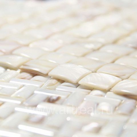 Мозаика Natural Mosaic Shell в интерьере