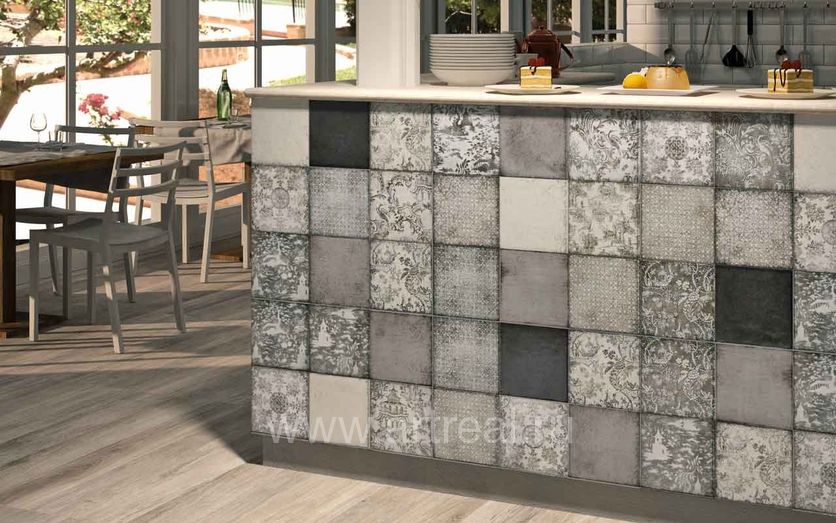 Керамическая плитка Iris Maiolica в интерьере