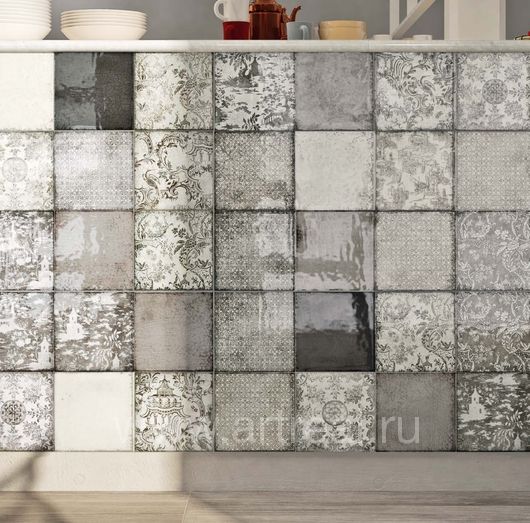 Керамическая плитка Iris Maiolica в интерьере