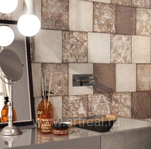 Керамическая плитка Iris Maiolica в интерьере