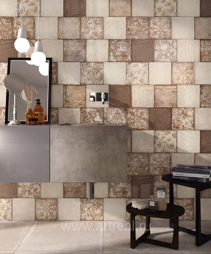 Керамическая плитка Iris Maiolica в интерьере