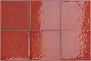 Iris Maiolica настенная плитка Rosso 563205 20*20