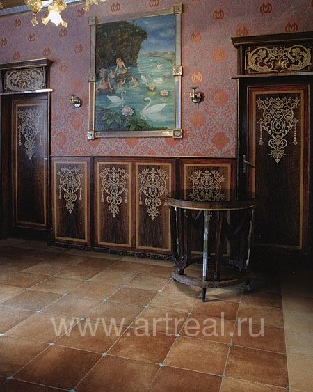 Интерьер коллекции керамогранита Quintana итальянской фабрики Serenissima (Италия)