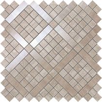 Мозаика Travertino Silver Diagonal Mosaic 30.5*30.5