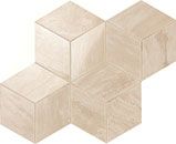 Мозаика Travertino Alabastrino Mosaico Esagono Lappato 35*30