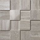 Мозаика Travertino Silver Mosaico 3D  30*30