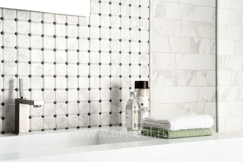 Керамогранит Vallelunga Calacatta в интерьере