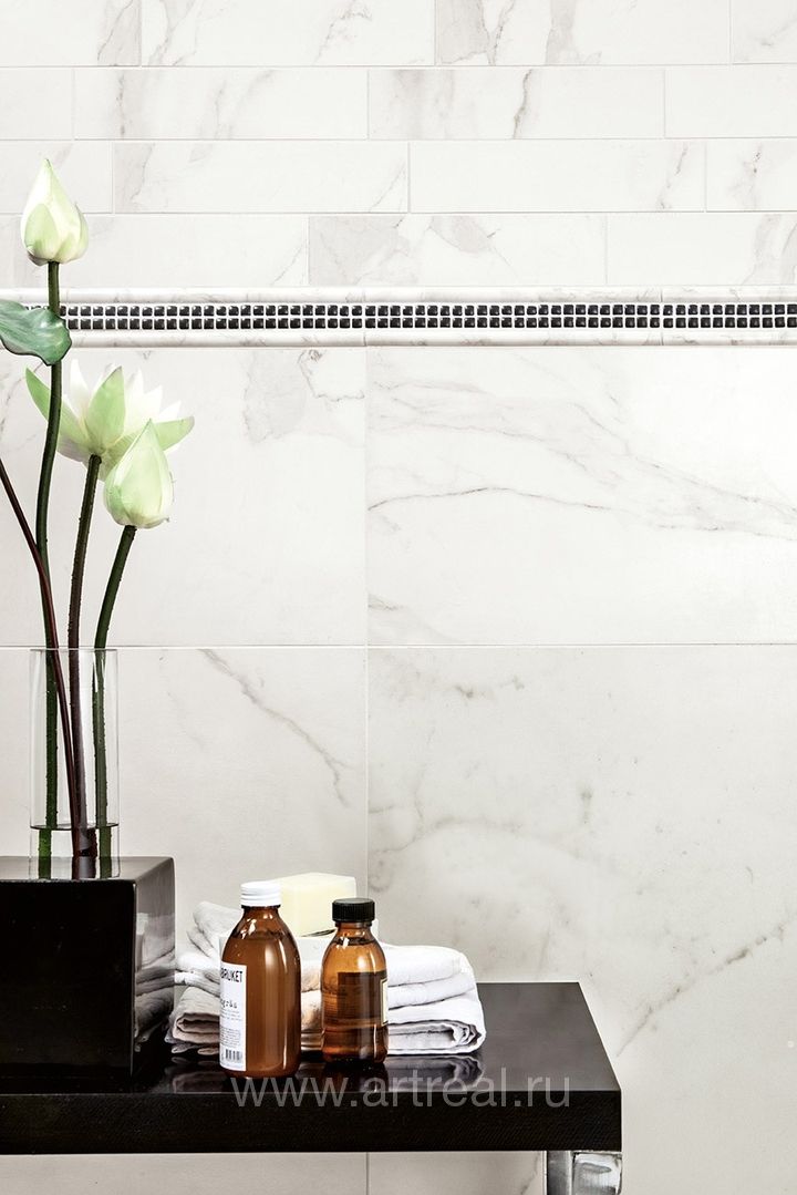 Керамогранит Vallelunga Calacatta в интерьере