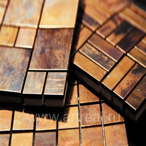 Мозаика Natural Mosaic Metall в интерьере