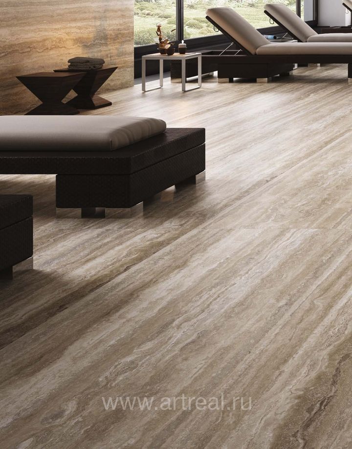 Керамогранит FMG STYLE  Travertino в интерьере
