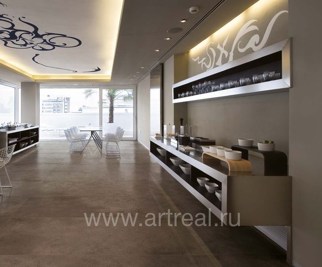 Керамогранит FMG STYLE Roads в интерьере