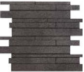 FMG STYLE Roads мозаика Black Intensity Stick Natural 30*30