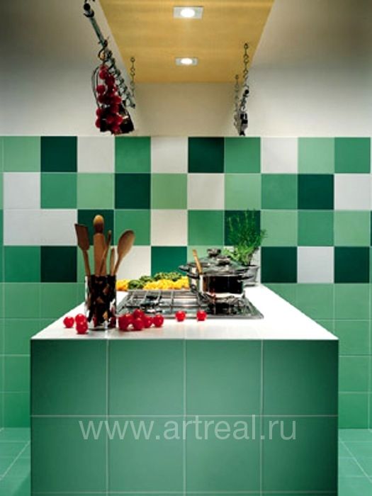 Керамическая плитка Atlas Concorde Color System в интерьере