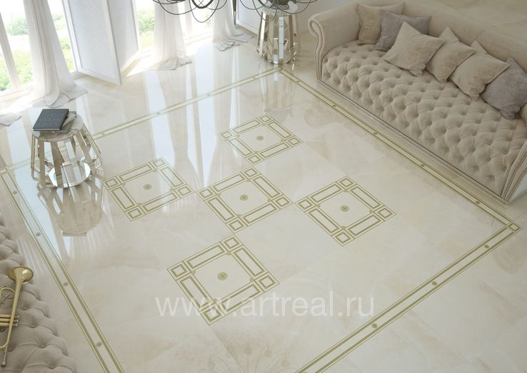 Керамогранит Grespania Palace Agata в интерьере