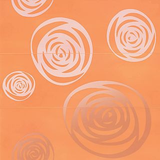 Панно Sunset Bloom 91.5*91.5