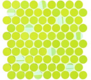 Atlas concorde Intensity Lime Mosaic Circle