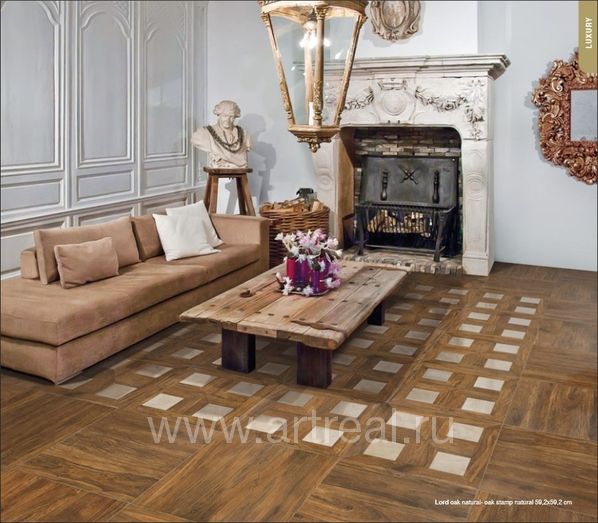 Aparici Lord Oak Керамогранит Aparici Lord Oak в интерьере