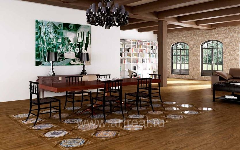 Керамогранит Aparici Kingdom в интерьере