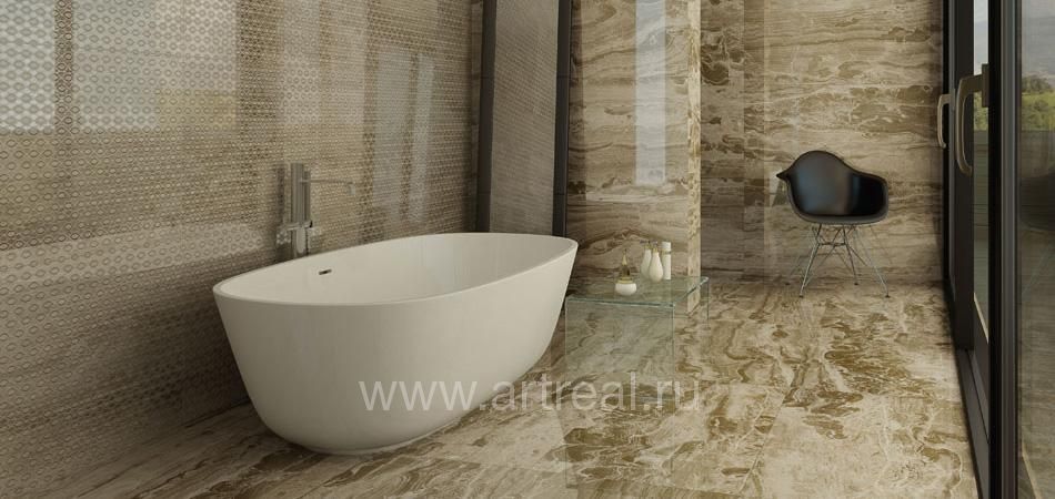 Керамогранит Colorker Frapuccino в интерьере