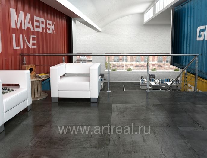 Керамогранит Apavisa Regeneration в интерьере