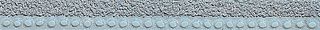 Бордюр Glitter Azure Listello 25*3