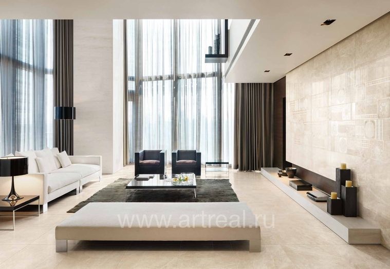 Керамогранит Italon Elite в интерьере