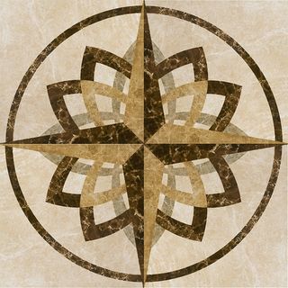 Italon Elite декор Cream Inserto Blossom Lux 59*59