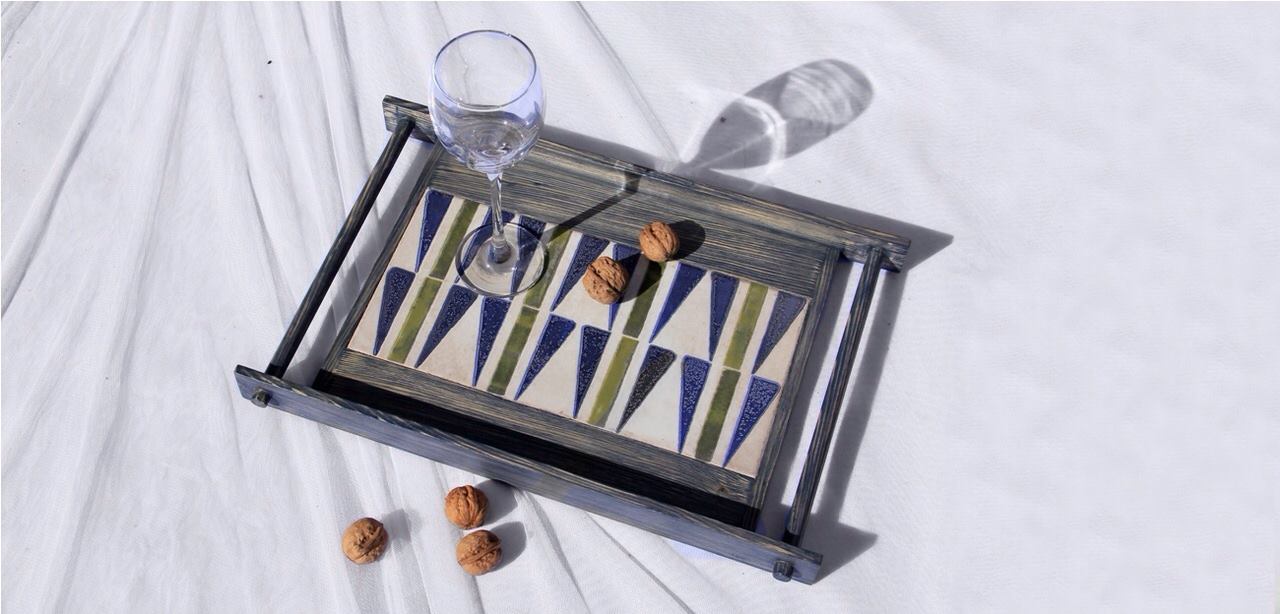 Поднос из плитки Mainzu