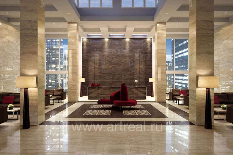 Atlas Concorde Suprema Керамогранит Atlas Concorde Suprema в интерьере