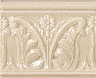 Бордюр Beige Listello Floreale 15*12
