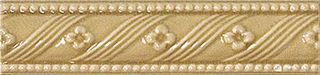 Бордюр Crema Listello Floreale Painted 15*3.5