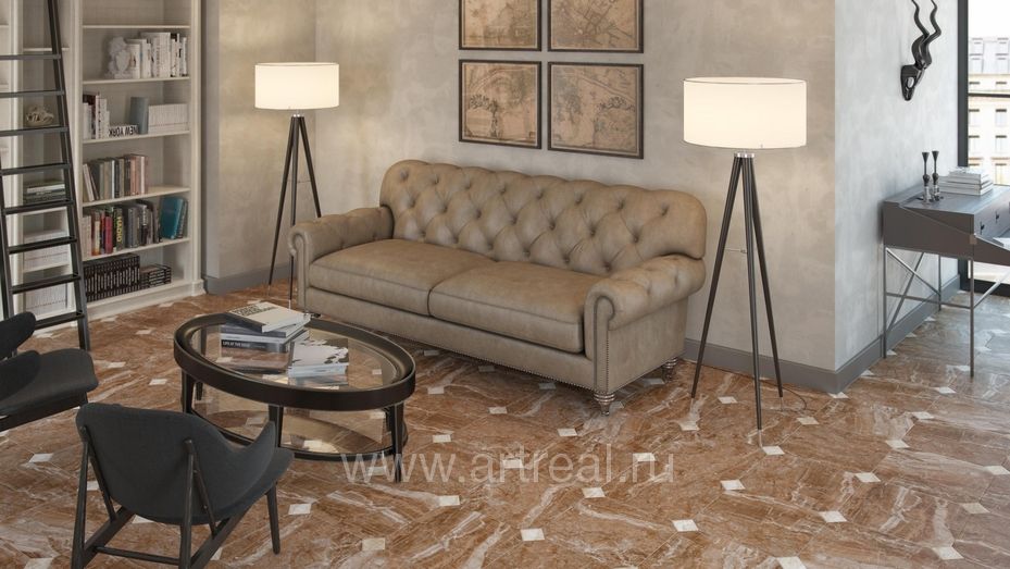 Керамогранит Peronda Marmara в интерьере