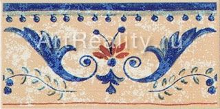 CAS Manises-Javea бордюр Cenefa Rustica Manises Beige  20*10