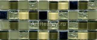 Bars Crystal Mosaic Миксы с металлом мозаика GHT 15 30*30