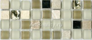 Bars Crystal Mosaic Миксы с металлом мозаика GHT 46 30*30