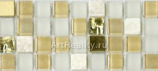 Bars Crystal Mosaic Миксы с металлом мозаика HSO 189 30*30