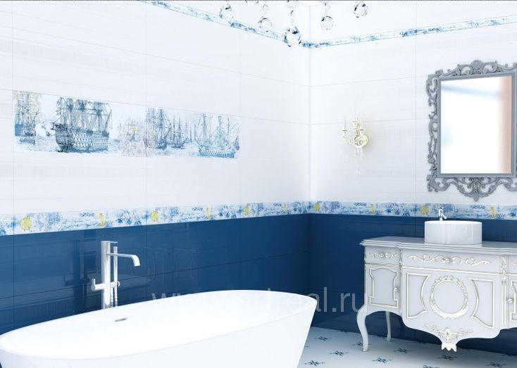 Maritima Batalla Керамическая плитка Maritima Batalla в интерьере