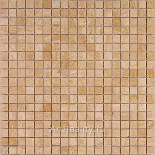 Premium Marble Чистые цвета мозаика Travertine Noce tum 29.7*29.7