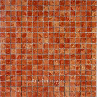 Premium Marble Чистые цвета мозаика Rosso Verona tum 29.7*29.7